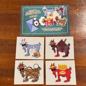 GOAT USA July 2025 Subscription Stickers